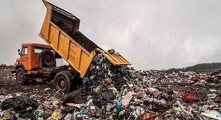دود سایت دفن زباله صفیره اهوازدر چشم مردم + فیلم